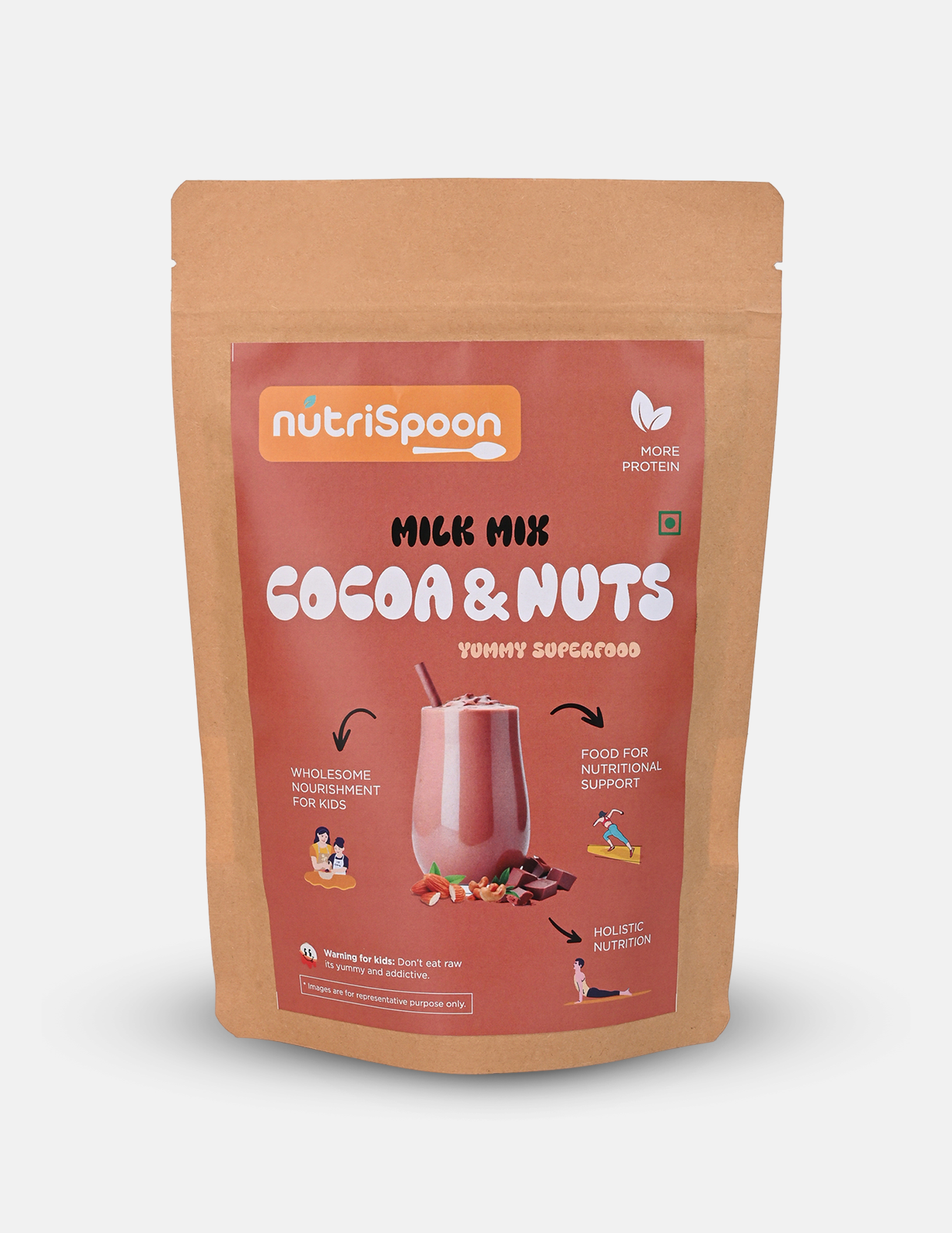 Cocoa & Nut Powder Milk Mix