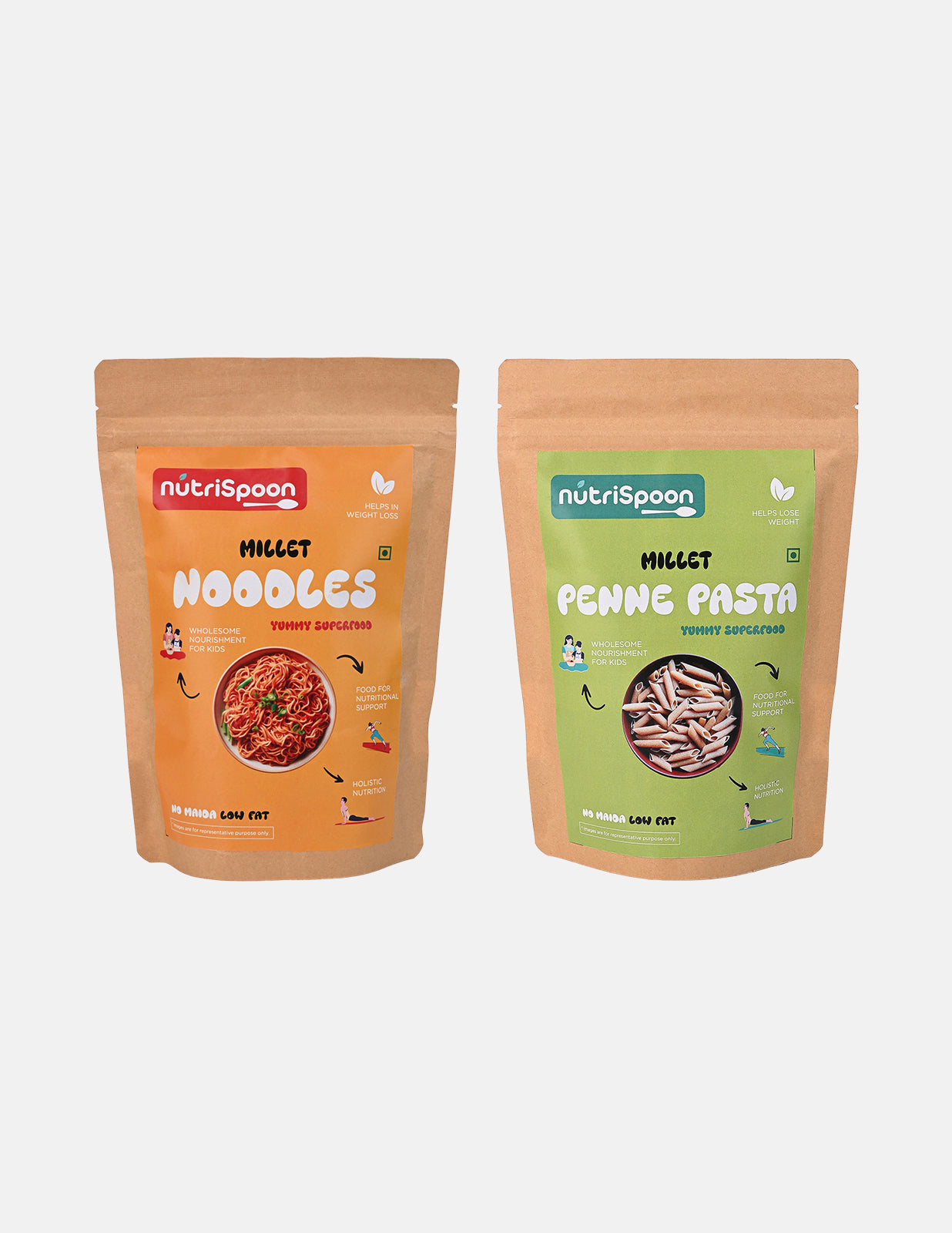 Supergrain Pasta-Noodle Combo – Slurp It, Scoop It, Love It