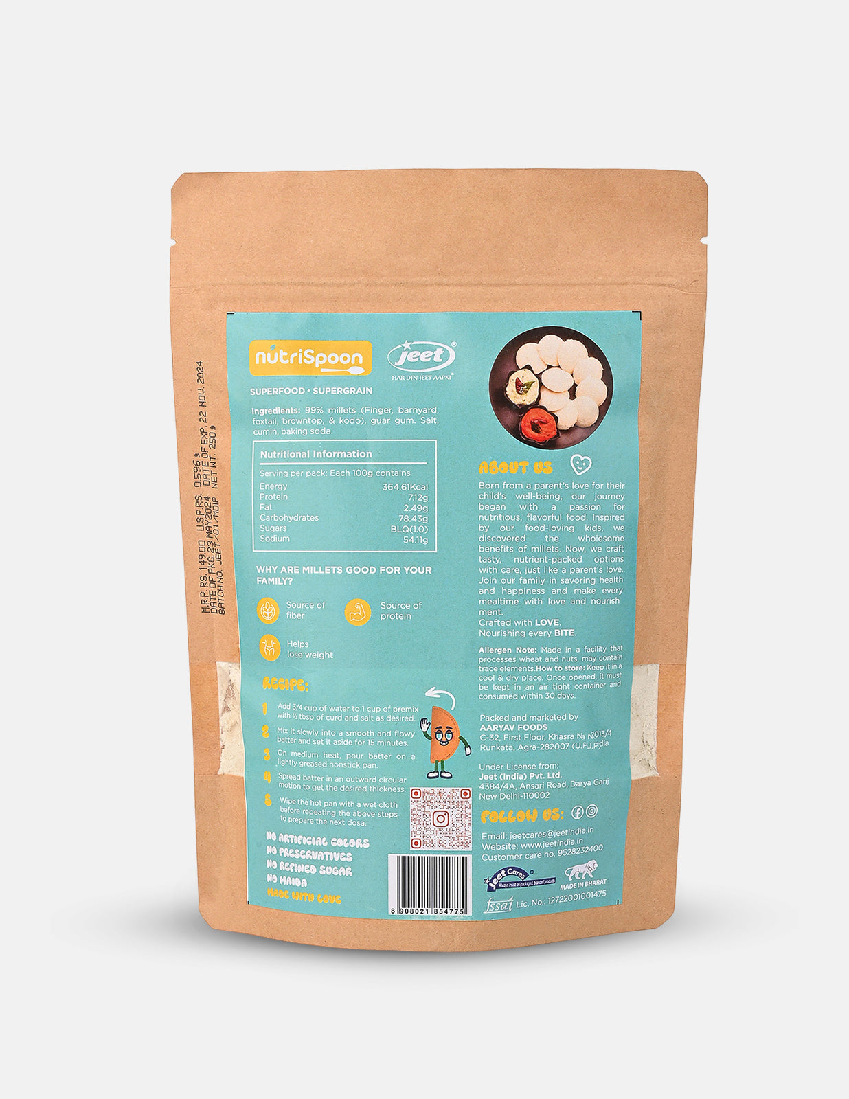 Millet Dosa/Idli Mix