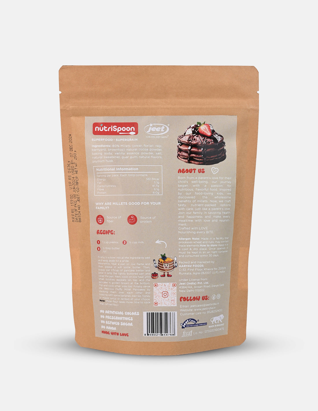 Millet Pancake Mix